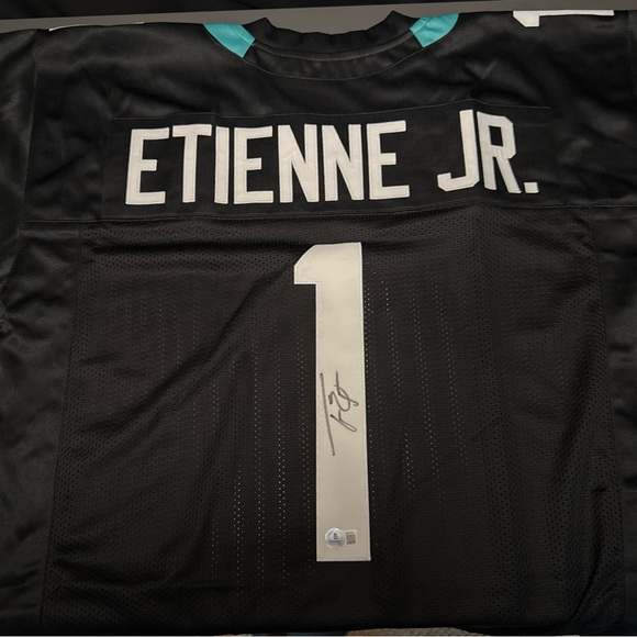 SIGNED Travis Etienne Jr Jacksonville Jaguars Jersey